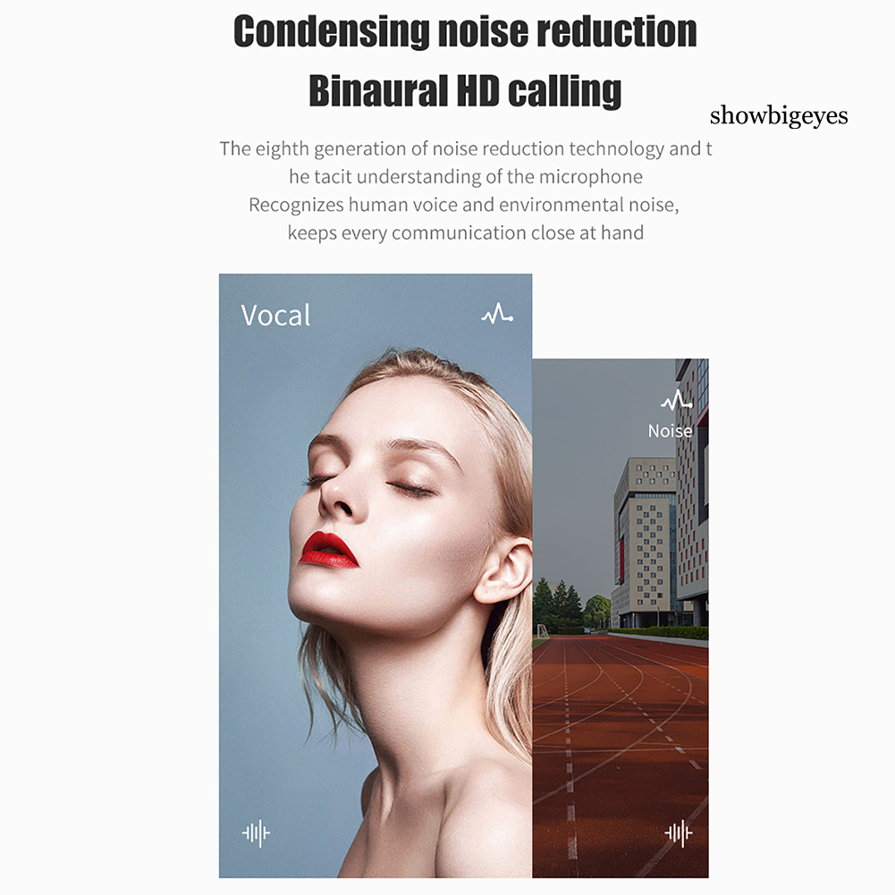 Tai Nghe Nhét Tai SH-M XG8 TWS Bluetooth 5.0 Mini IPX5 Chống Thấm Nước