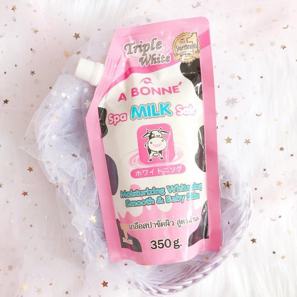 Muối Tắm Sữa Bò tẩy Tế Bào Chết A Bonne Spa Milk Salt Thái Lan 350gr | BigBuy360 - bigbuy360.vn