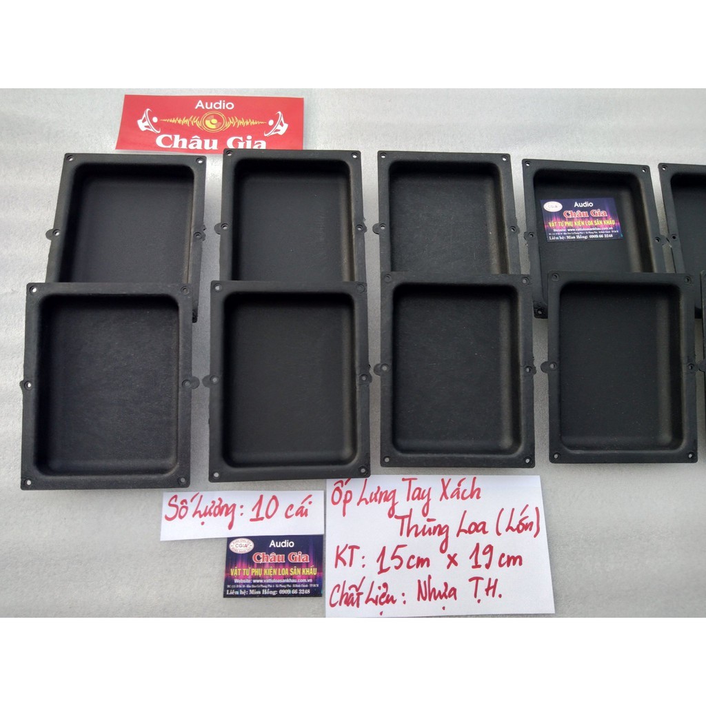 Ốp tay xách thùng loa 15cm 19cm 10 cái Audio Châu Gia