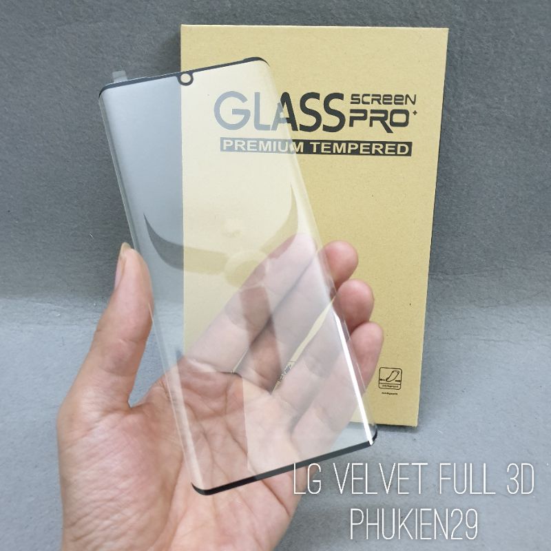Kính cường lực cong 3D FULL màn Glass Pro+ 9H