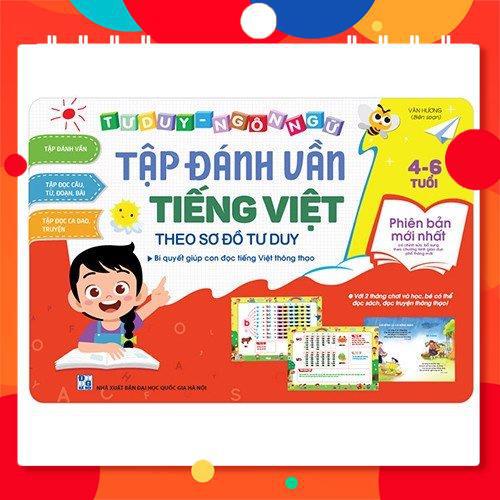 Combo Tập Đánh Vần Tiếng Việt Và Toán Tư Duy Cho Trẻ Tự Tin Vào Lớp 1 Từ 4_6 tuổi