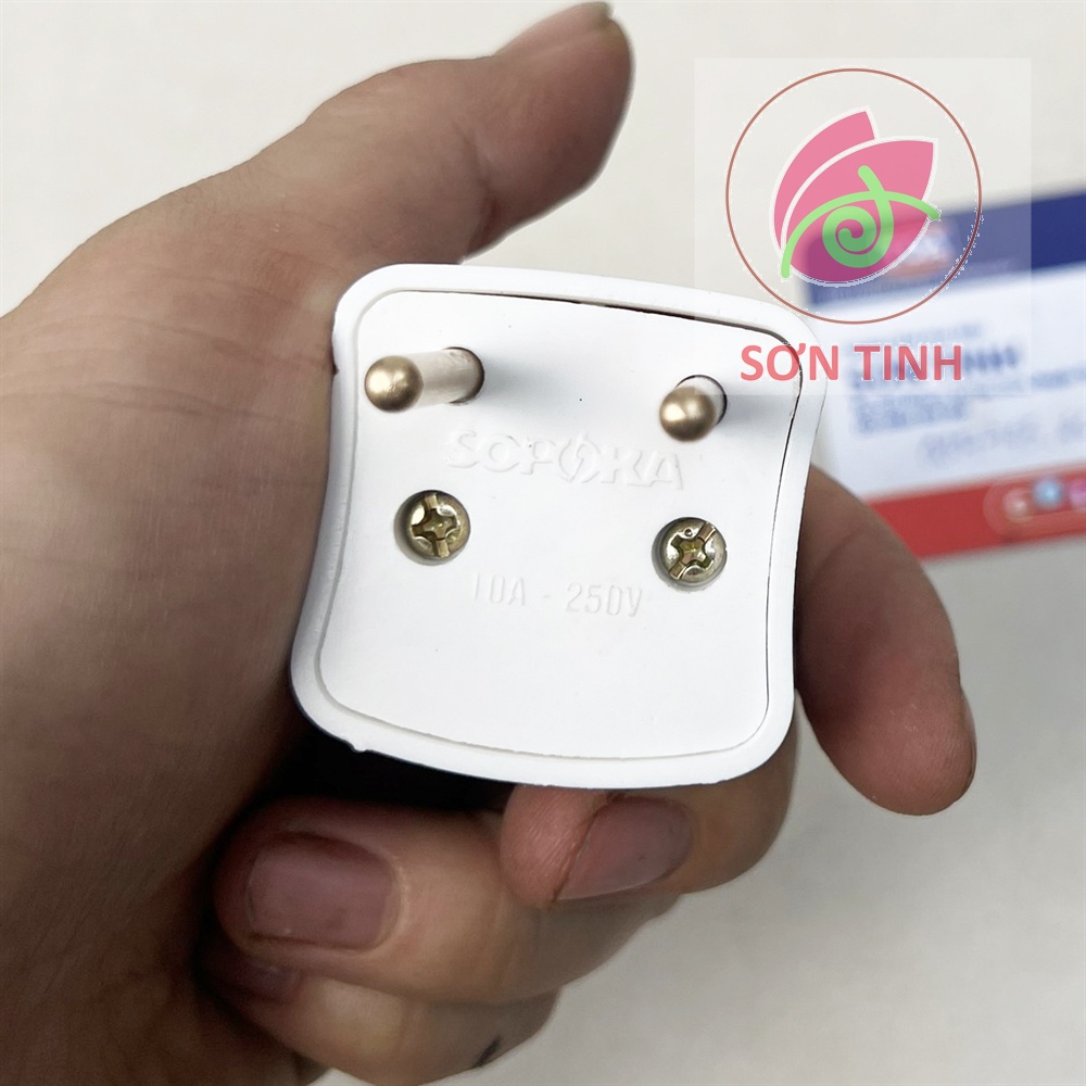 Đầu nối đa năng chịu nhiệt P7 đổi 3 chấu sang 2 chấu Sopoka - 1 cái