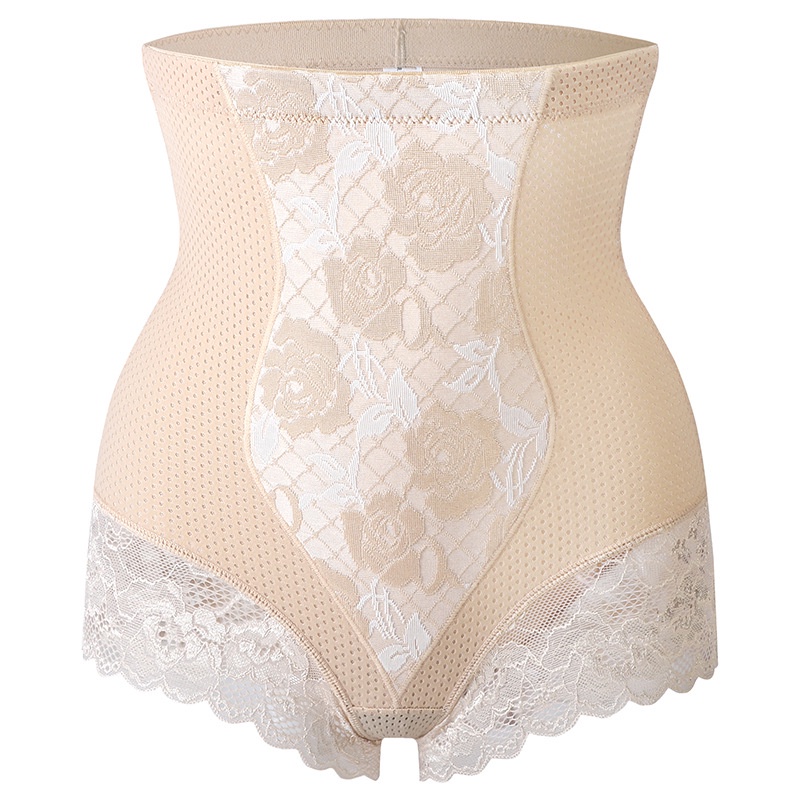 Quần Lót Ren Cạp Cao Định Hình Eo Gợi Cảm Làm Đẹp