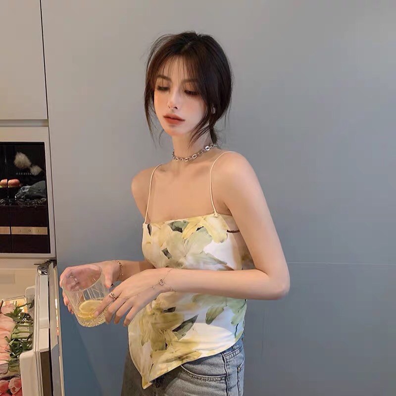 HÌNH THẬT - Áo yếm hoa cột nơ