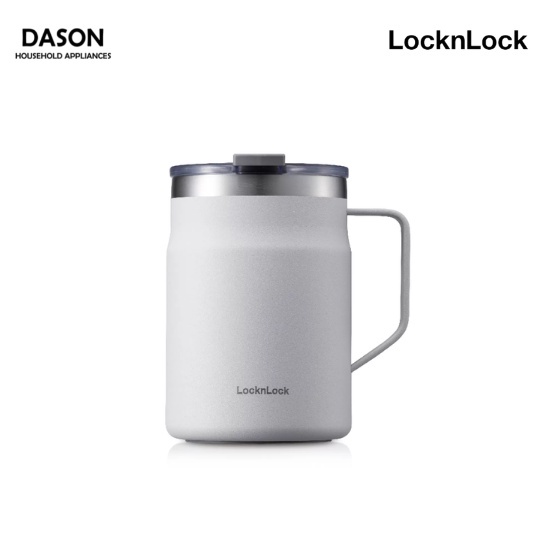 Cốc giữ nhiệt Lock&Lock Metro Table Mug 475ml LHC4219 màu trắng hàng sịn sò giá quá rẻ luôn