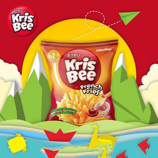 Snack khoai tây KrisBee French Fries có hũ sốt bên trong
