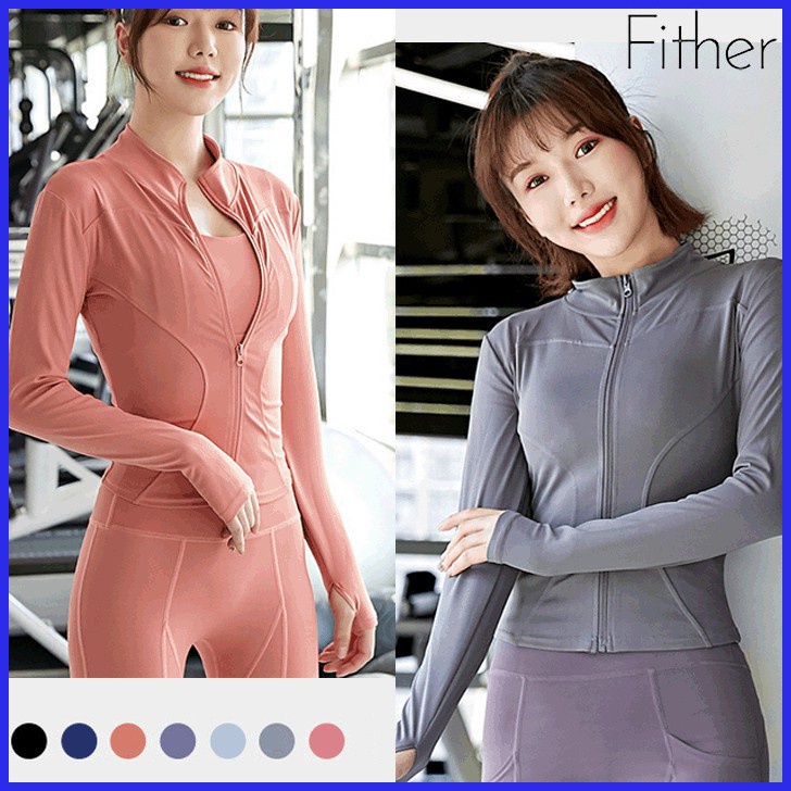 Áo Thun Thể Thao Tay Dài Dáng Ôm Phong Cách Âu Mỹ Thời Trang Quyến Rũ Cho Nữ