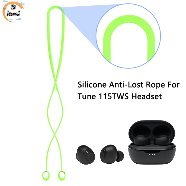 Dây Đeo Cổ Co Giãn Bằng Silicon Chống Thất Lạc Cho Jbl Tune 115tws