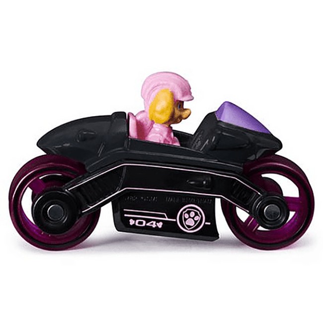 Đồ chơi mô hình Xe mô tô 2 bánh cứu hộ Paw Patrol True Metal tỷ lệ 1:55 phiên bản Misson Paw - Skype Mạo Hiểm