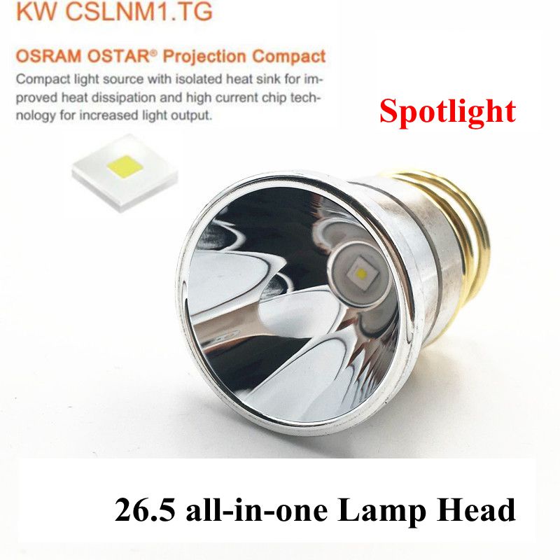 Đèn Pha Osram KW CSLNM1 26,5MmĐầu Đèn Pin Ánh Sáng Trắng 1200LM 4.2V Tự Lắp Ráp Tiện Dụng
