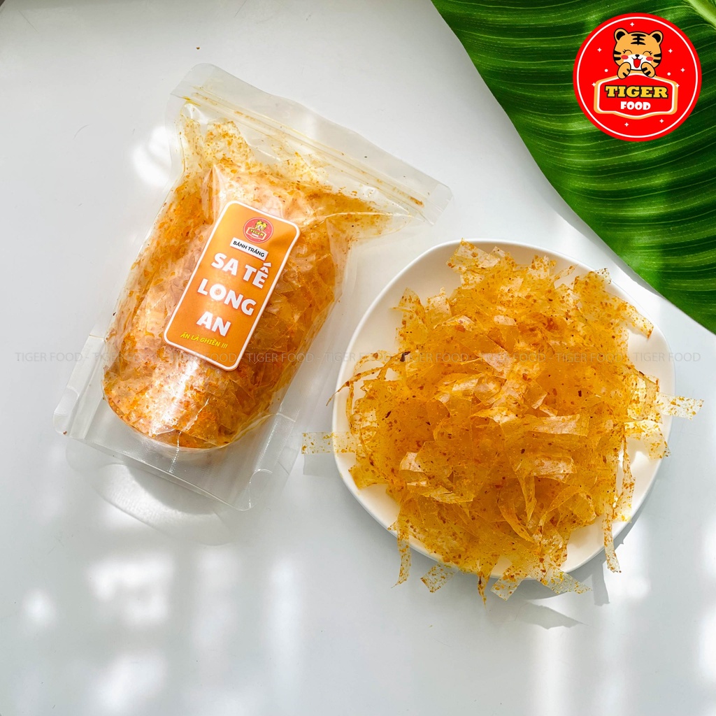 COMBO 5 vị bánh tráng SIÊU NGON TIGER FOOD Bánh tráng xì ke -Phô mai chà bông - Sa tế - Cuộn thập cẩm - lá dứa phô mai