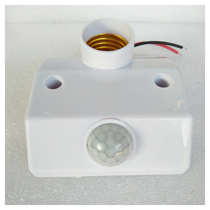 Đuôi đèn cảm biến chuyển động hồng ngoại - 25W 220V