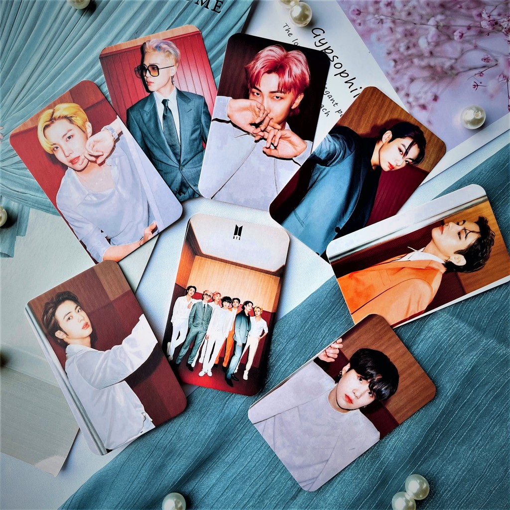 Bộ ảnh thẻ BTS army siticker bookmark- Postcard Bangtan boys album butter siêu hot ẢNH TỰ CHỤP