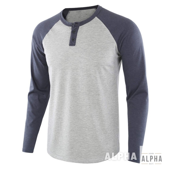 Áo nam tay dài, màu phối trẻ trung năng động 2 kiểu thiết kế (có mũ, không mũ) | BigBuy360 - bigbuy360.vn