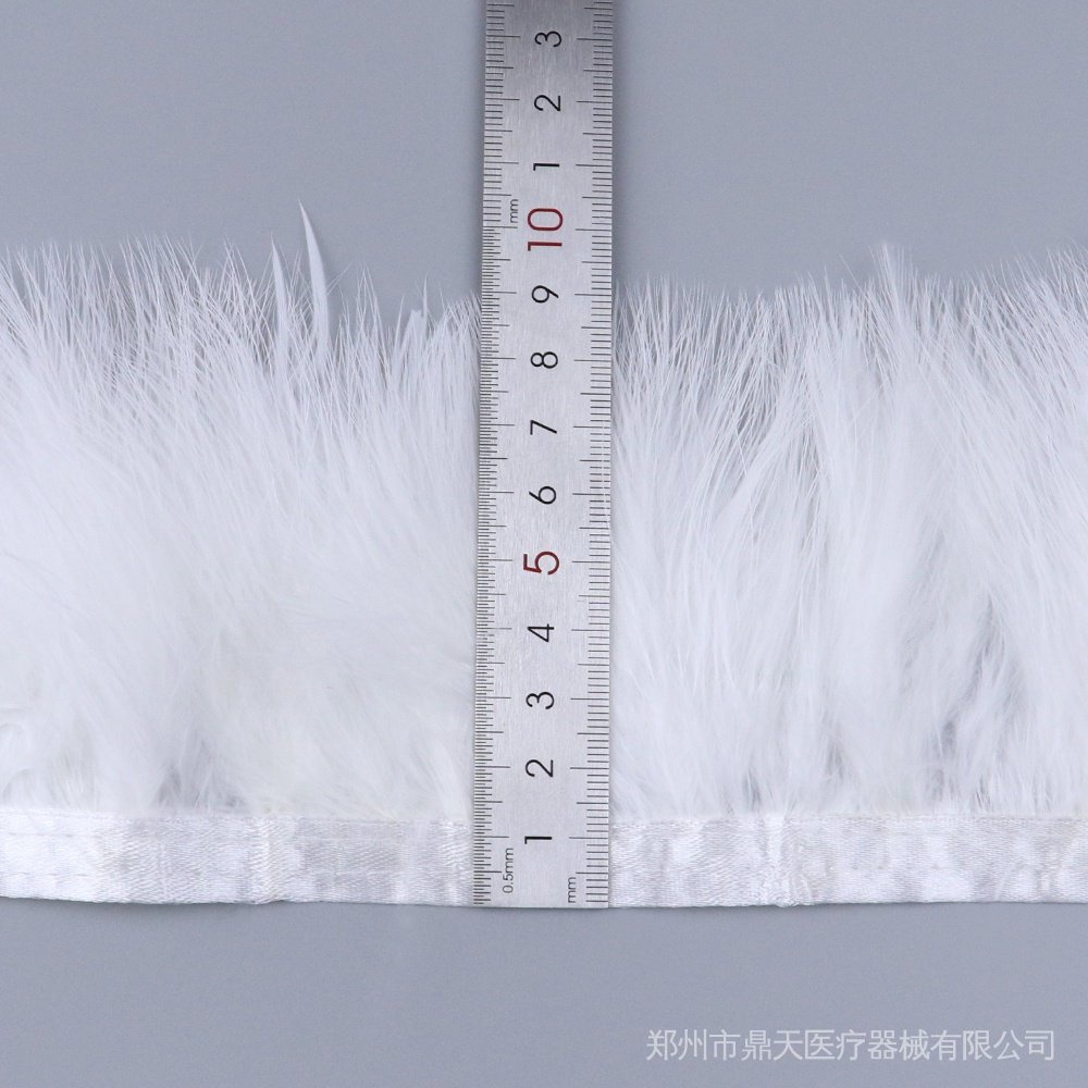1 yard trang trí lông vũ / lông mịn tĩnh mạch / quần áo đầy đủ fluffy vải tự làm