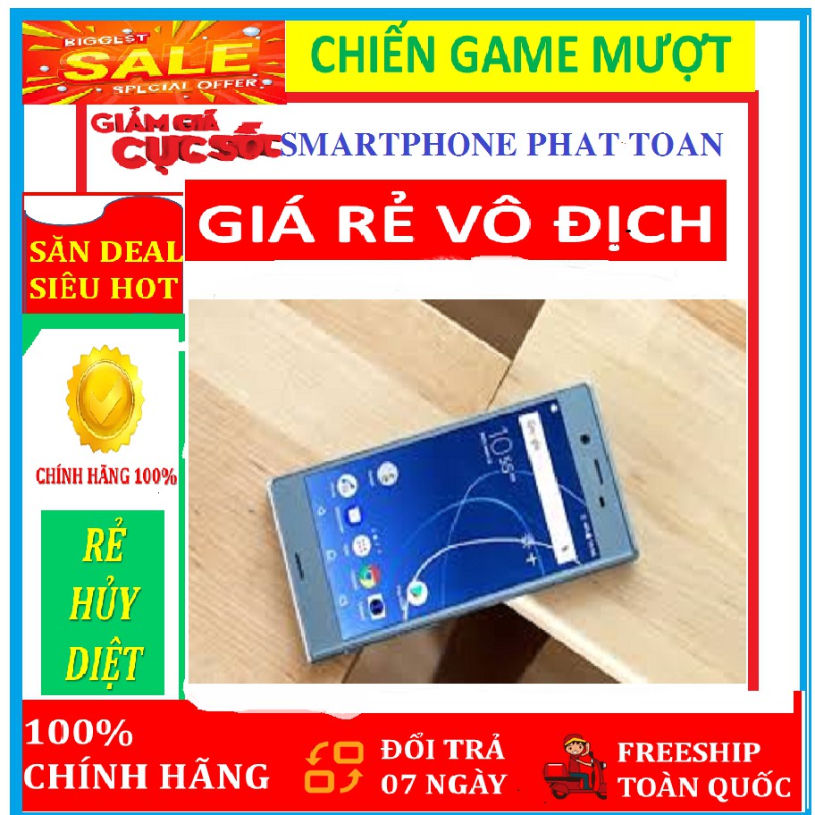 điện thoại Sony XZs - Sony Xperia XZs mới CHÍNH HÃNG - ram 4G rom 64G chiến Game PUBG-Free Fire mướt