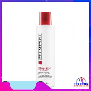 GEL TẠO NẾP TÓC UỐN (MÙI TÁO XANH) PAUL MITCHELL FLEXIBLE STYLE SUPER SCULPT GEL 250ml