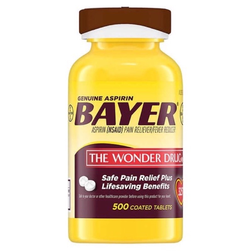 viên uống Bayer 500 viên của Mỹ