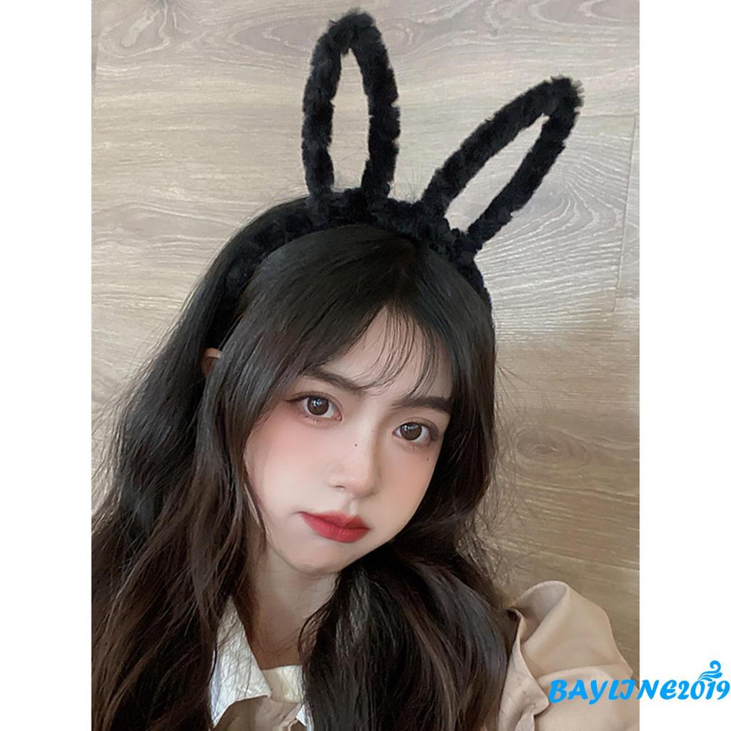 Băng đô tai thỏ nhồi bông hóa trang lễ Phục Sinh dễ thương