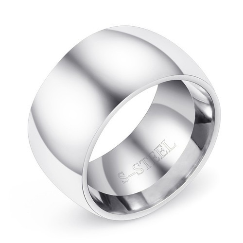 Nhẫn Nam Bản To Loại Bóng Titan Không Rỉ TT 2379