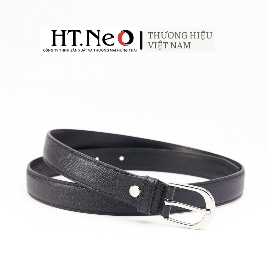 Thắt lưng nữ da thật HT.NEO Da nguyên miếng dẻo dai, khuya cài sang trọng, phog cách trẻ trung và năng động DL04