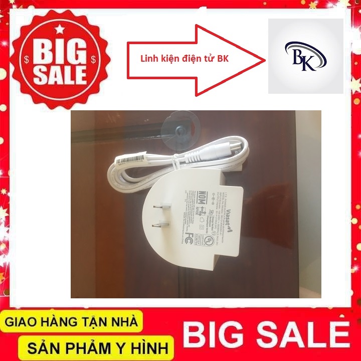 Nguồn Adapter 5V 2.5A Trắng DC5.5x2.1mm - Cho đầu android TV Box , Camera wifi ...