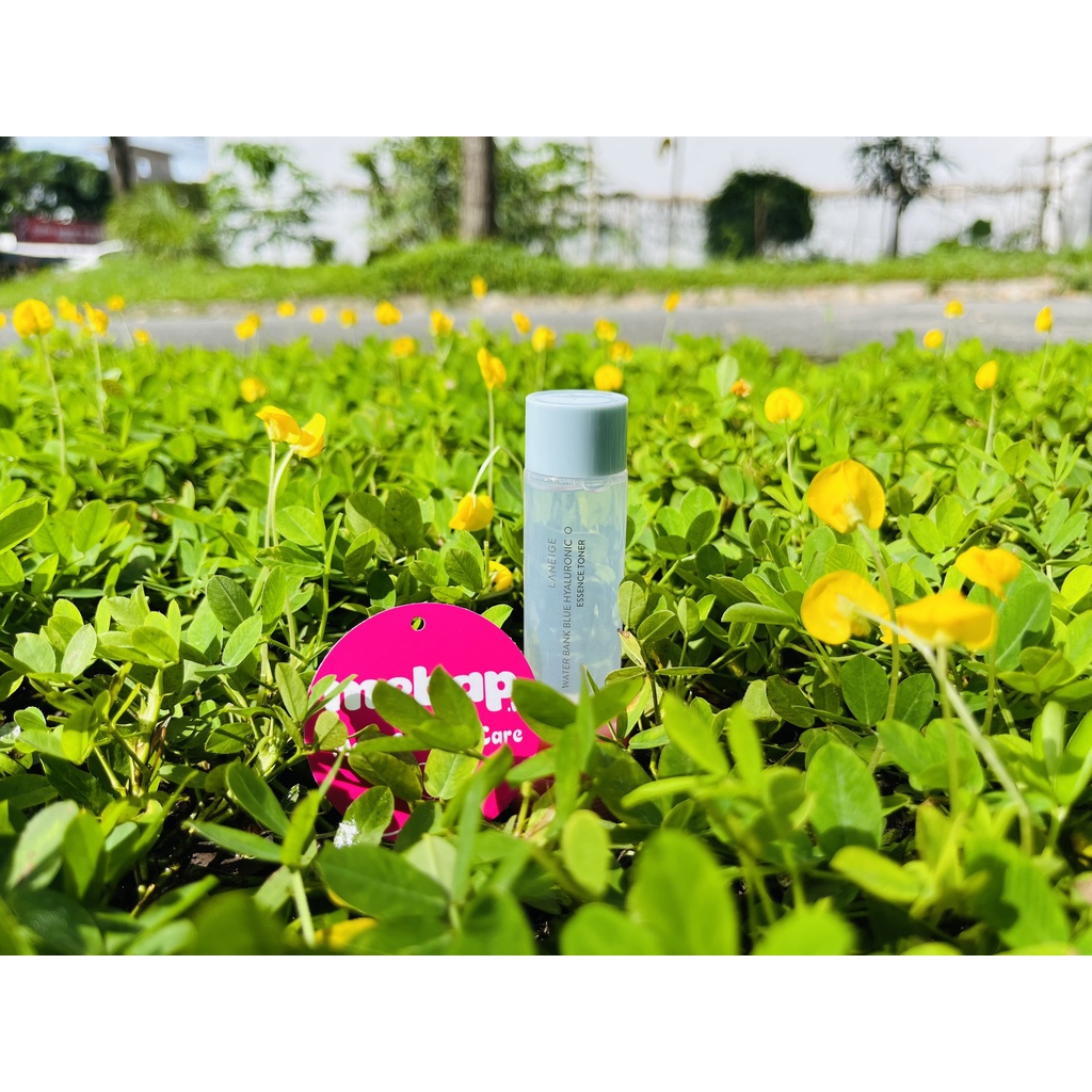 bộ dưỡng ẩm LANEIGE Water Bank Blue Hyaluronic essence toner và  emulsion cho da dầu và hỗn hợp 25ml