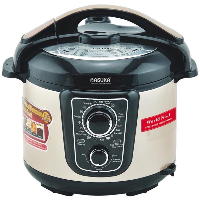 Nồi áp suất điện Hasuka HSK-983-5L hàng chính hãng