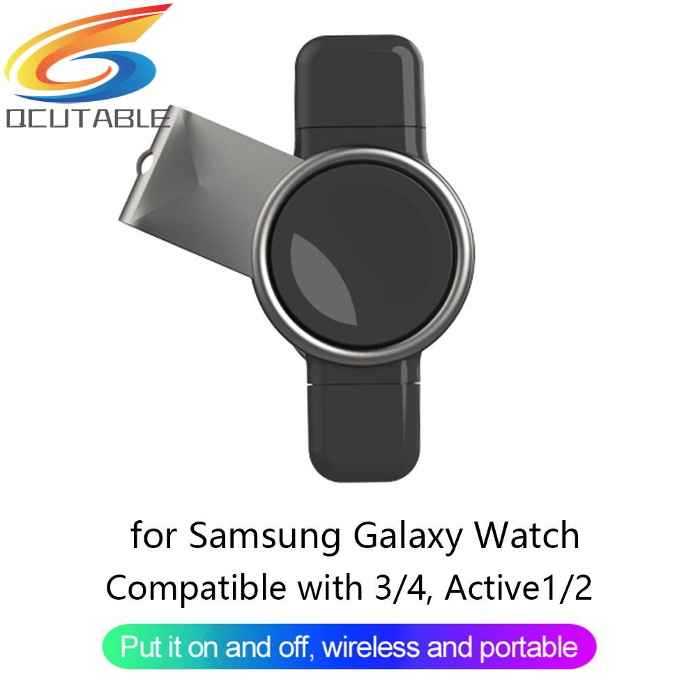 Đế Sạc Nam Châm 2 Trong 1 Cho Đồng Hồ Thông Minh Samsung Galaxy Watch 3/4 Active 1/2