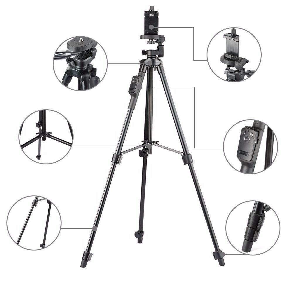 Chân đế Tripod Bluetooth cho điện thoại và máy ảnh TTX - 6218 - EL0007