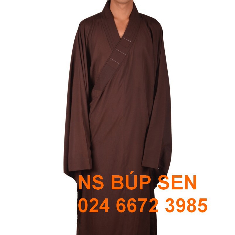 Áo tràng (Áo pháp) đi chùa vải Đài Loan - Vải thô, nhẹ, mát | BigBuy360 - bigbuy360.vn