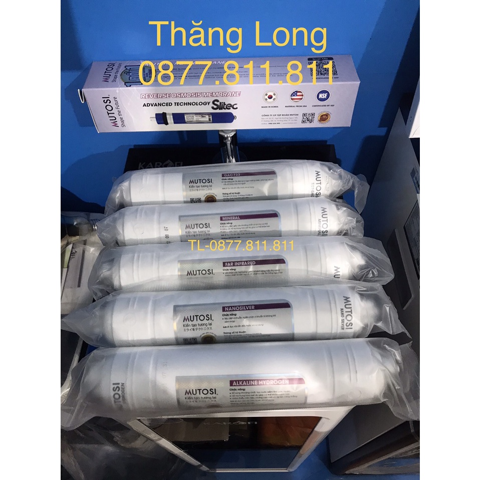 Combo 5 lõi khoáng Mutosi số 5-6-7-8-9 - Bộ khoáng 56789 Mutosi|Chính hãng