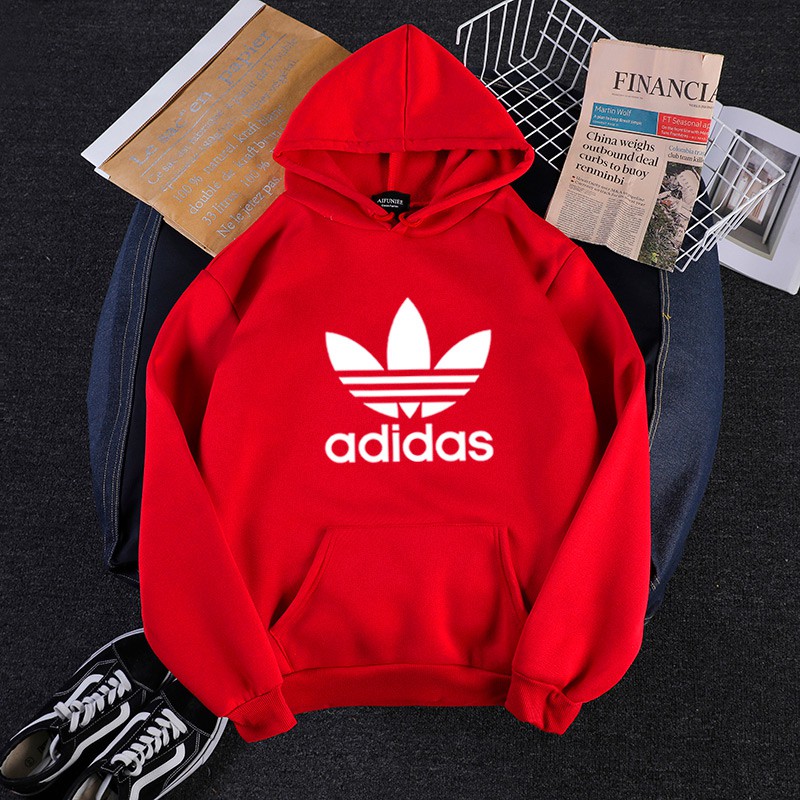 Áo Hoodie Adidas Tay Dài Lót Nhung Dày Dặn Thời Trang Cho Nam Nữ | BigBuy360 - bigbuy360.vn