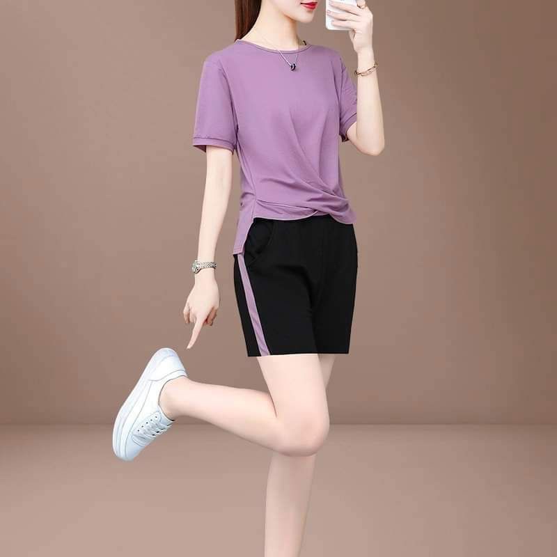 Bộ đồ đùi mặc nhà chất cotton bigsize