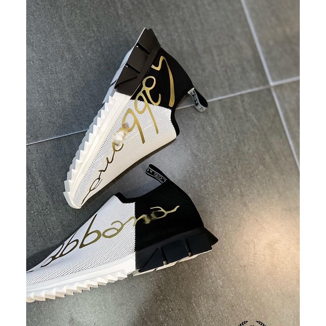 Giầy Slipon D/G chữ chạy