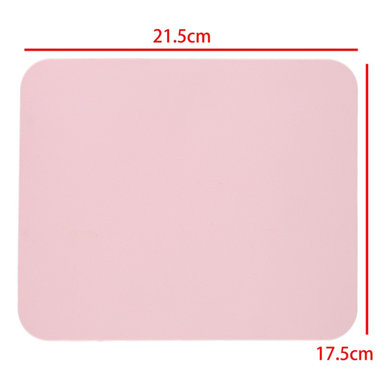 Miếng lót chuột máy tính bằng silicon siêu mỏng màu hồng