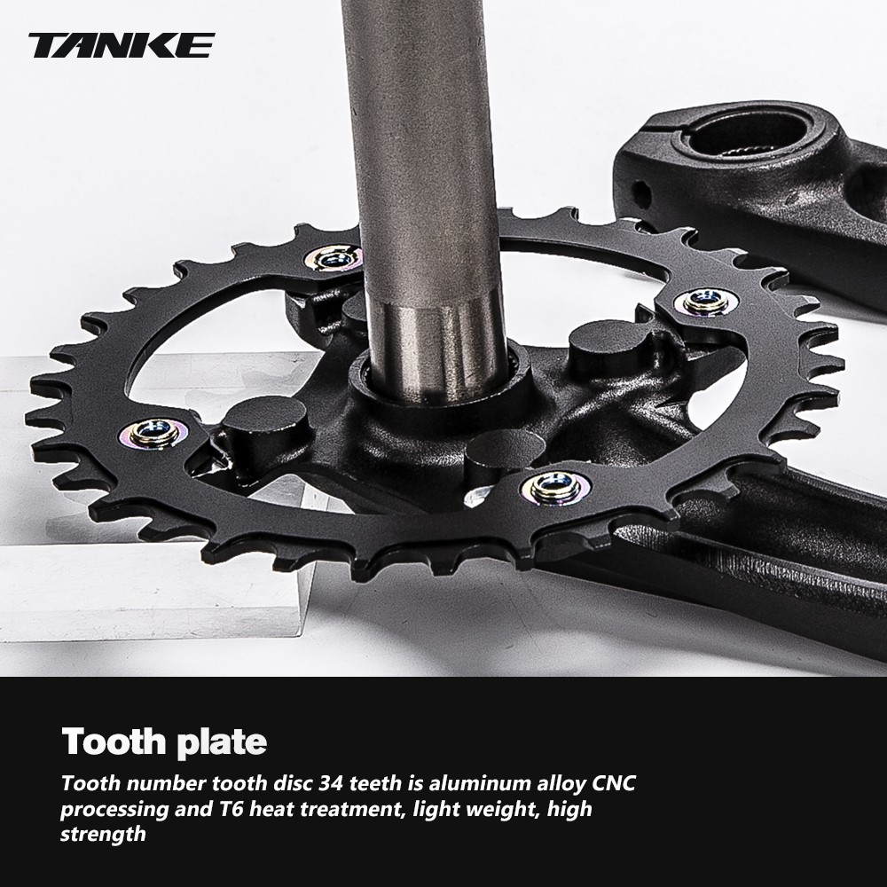 TANKE Đĩa Răng Cưa Rỗng Cho Xe Đạp 32t 34 36t104bcd 170mm bb68