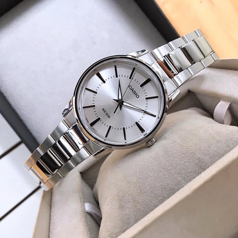 Đồng hồ nam dây kim loại Casio chính hãng Anh Khuê MTP-1303D-7AVDF