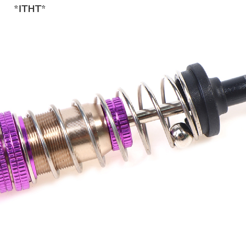 Set 2 Phuộc Giảm Xóc Trước Và Sau Bằng Kim Loại Cho Xe Hơi Wltoys 124019 144001 Xe Hơi Điều Khiển Từ Xa Chất Lượng Cao