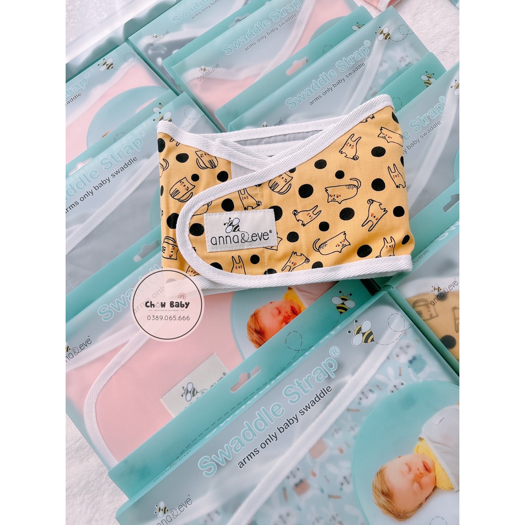 Khăn quấn tay Swaddle Anna &amp; Eve chính hãng