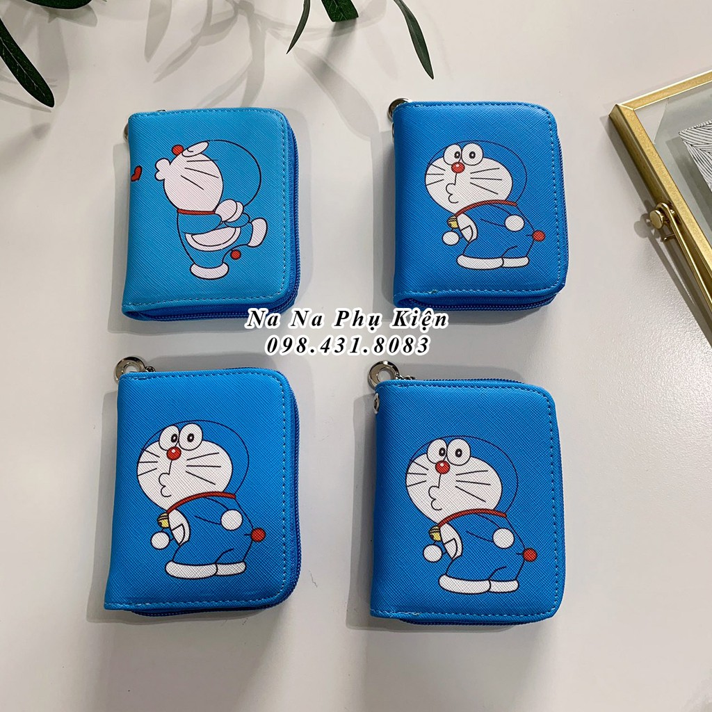 Ví Ngắn Hoạt Hình Doraemon đáng yêu