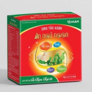 Siro Tảo Xoắn Ăn Ngủ Ngon hộp 20 ống