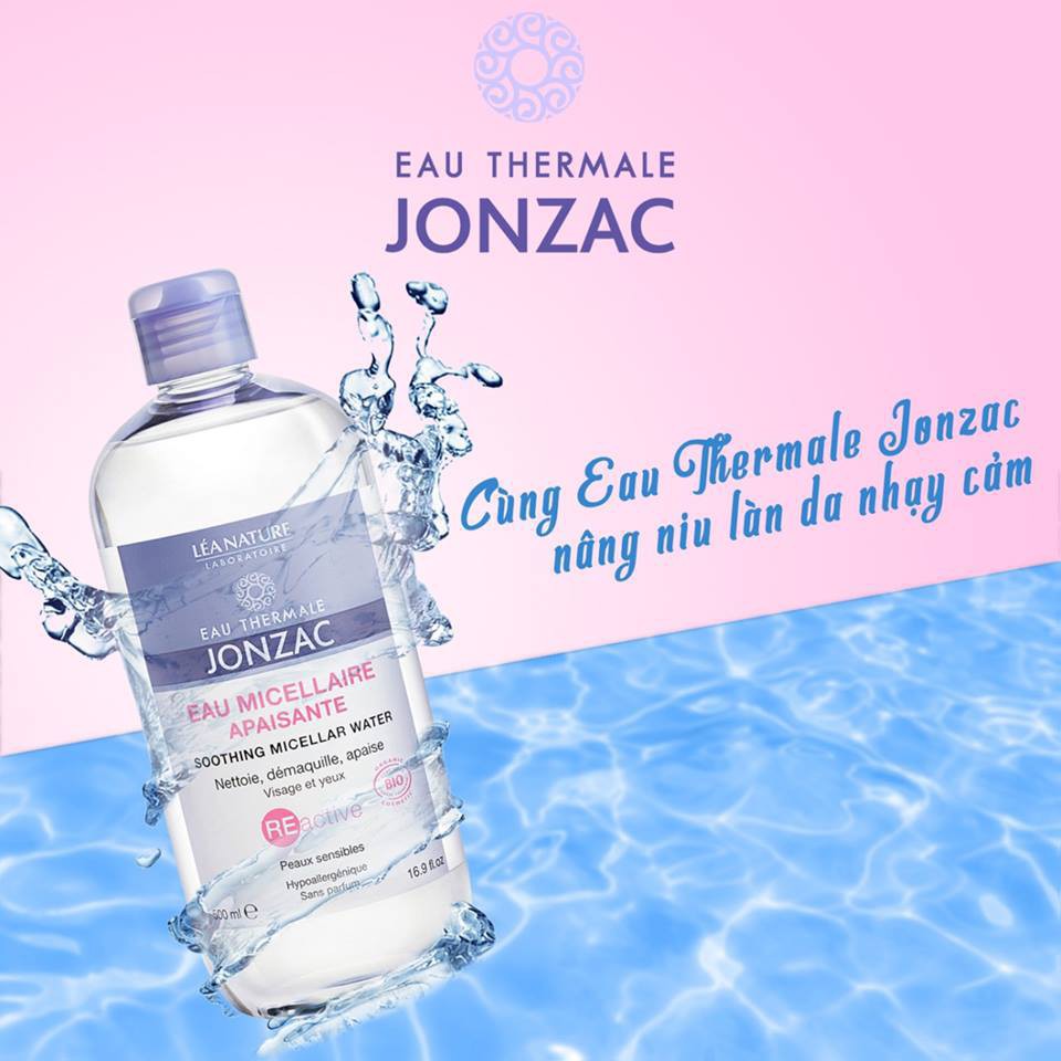 Nước Tẩy Trang Jonzac Eau Thermale Jonzac Micellar Water (500ml)