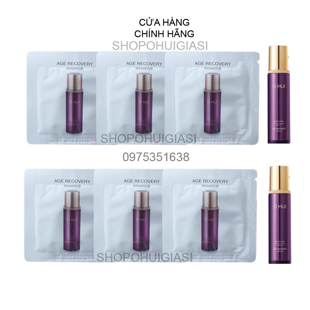 Gói tinh chất giúp cải thiện nếp nhăn Ohui Age Recovery Essence