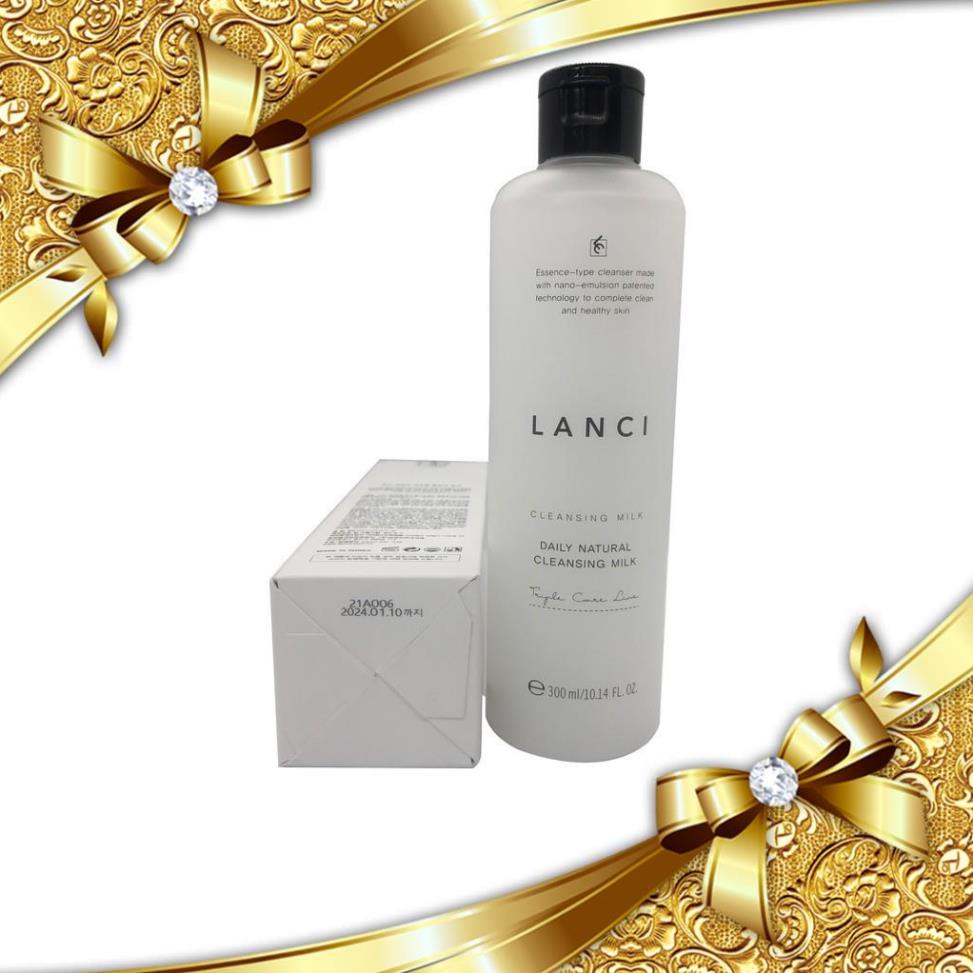 Nước Tẩy Trang Lanci Daily Natural Cleansing 300ml, Sữa Tẩy Trang Lanci Hàn Quốc Mit Beauty Làm Sạch Lớp Trang Điểm