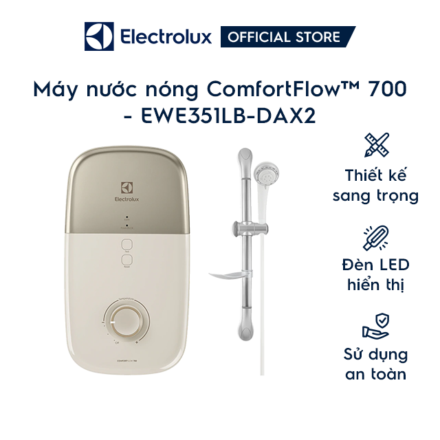 Miễn phí lắp đặt - Máy nước nóng Electrolux EWE351LB-DAX2