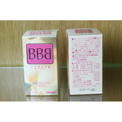  Viên uống nở ngực BBB Best Beauty Body Nhật Bản, Viên nở ngực BB Nhật Bản | WebRaoVat - webraovat.net.vn