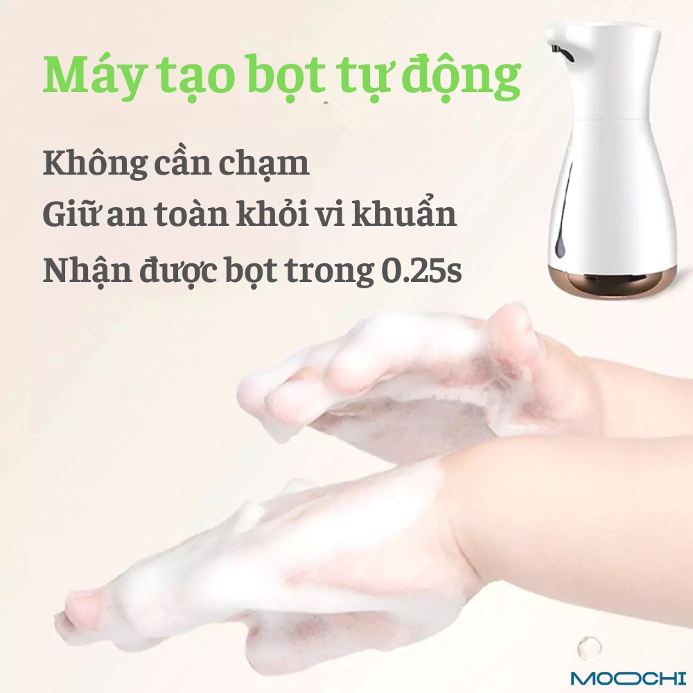 Máy Tạo Bọt Nước Rửa Tay, Sữa Rửa Mặt, Xà Phòng...Cảm Ứng Tự Động, Thiết Kế Sang Trọng Hiện Đại