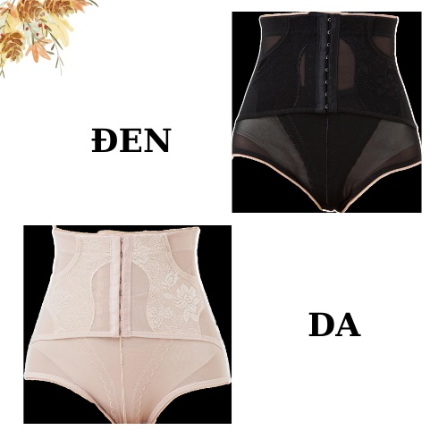 Quần Gen Nịt Bụng Giảm Mỡ - Đai Nịt Bụng Cài Khuy Định Hình Sau Sinh AMY BRA N668