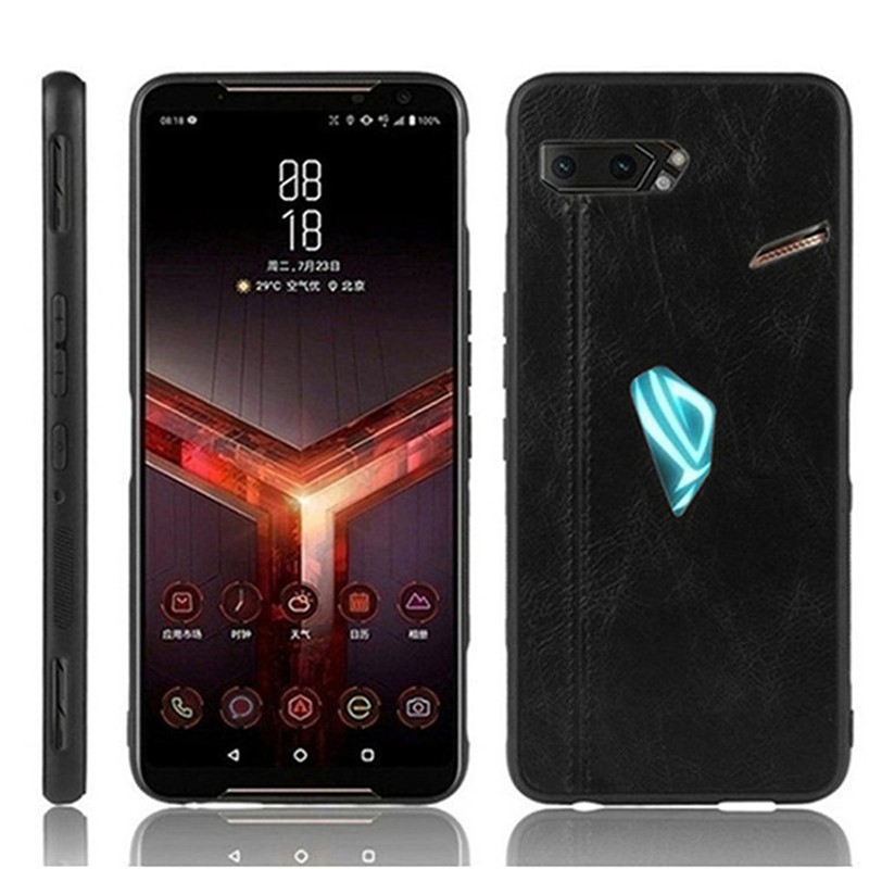 Ốp điện thoại da PU sang trọng cho Asus ROG Phone II 2 ZS660KL